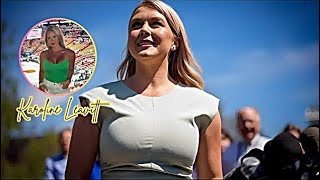 Karoline Leavitt, 27, Shows Off Her Actual Size In A New Photo
