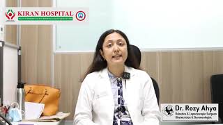 Gynecologic robotic surgery │By Dr. Rozy Ahya │ Multispecialty Hospital - Kiran Hospital Surat