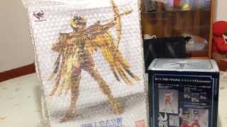 Saint Seiya Sagitarius Cloth Crown Figure Unboxing