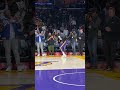 Lebron James and the LAKERS having fun with AMAZING Pre-Game shot! | #shorts