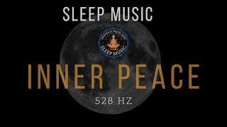 Inner Peace Sleep Music - Black Screen | 528 Hz | Dark Screen | Sleep Aid | 8 hour