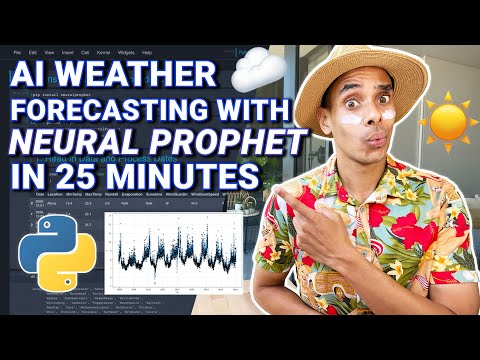 Predict the weather with Neural Prophet and Python