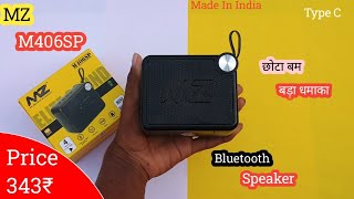 MZ M406SP Compact Bluetooth Speaker Unboxing And Full Review😯👈