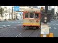 【ダイヤモンドクロス】伊予鉄道名物ダイヤモンドクロスを通過する音が最高だった【伊予鉄道】【路面電車】