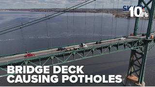State officials say deck on Mount Hope Bridge driving pothole problems