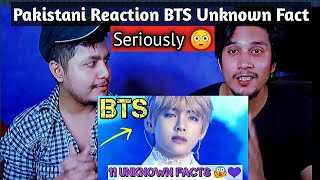 Pakistani reacts to BTS Surprising Unknown 11 Facts🔥 | BTS ARMY | Dab Reaction