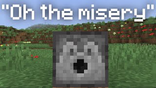 Enemy but every line is a Minecraft item
