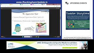 Your Daily Broadcast is Live! | Brought to You by UNC Health Rockingham | Watch 24/7 – www.Rocking