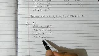 CBSE class-4 math's/chapter 5 Factors/How to find factors using Division method