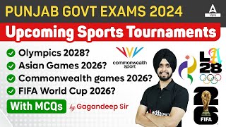 Upcoming Sports Events | Sports Tournament Current Affairs By Gagan Sir