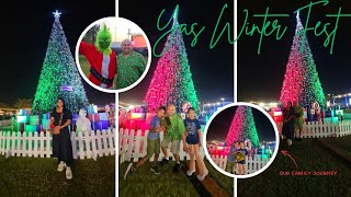 VLOGMAS DAY 18: Yas Winter Fest, Yas Island | Christmas Festival Abu Dhabi