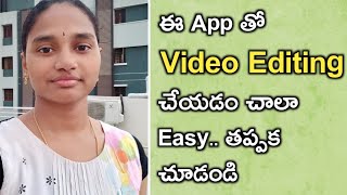 Telugu Vlogs | How to edit videos for YouTube using Best editing App on Mobile phone | MouniSree