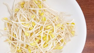 Eat bean sprouts like this.