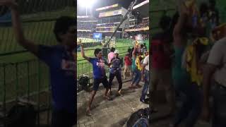 Srilanka fans after India vs Bangladesh final match