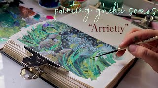 painting Studio Ghibli “Arrietty