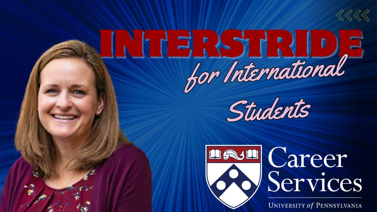 Using Interstride As An International Student Youtube