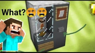 How to make warking vending machine in Minecraft | BLACK GAMER (B.G.)