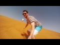 dubai sandboarding in the desert apr 2017 gopro 4k