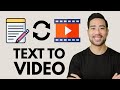 How To Convert Text To Video // Lumen5 Tutorial