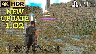 Ruins of Baran FORSPOKEN Update 1.02 PS5 | Forspoken PS5 Gameplay 4K HDR | Forspoken Ruins of Baran