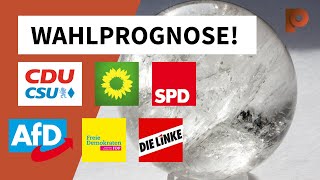 Bundestagswahl 2021 Prognose - so wahrscheinlich sind die Koalitionen! - Wer gewinnt die Wahl?