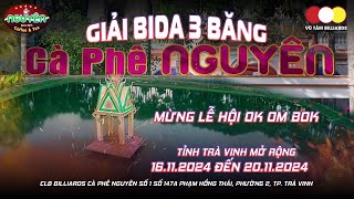 QUỐC HỒ (Duy Phong) - HỒNG THÁI (CF Nguyên). TRẬN 31, B8, Bida 3 Băng Trà Vinh Cup Cafe Nguyên