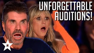 The Most UNFORGETTABLE Auditions Ever on America's Got Talent!