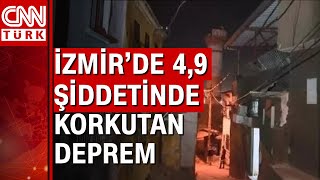 İzmir'in Buca ilçesinde 4.9 büyüklüğünde korkutan bir deprem meydana geldi!