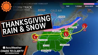 Chaos to Clarity: Thanksgiving Day Storm Followed By Brutal Cold