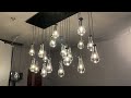 raindrop rectangle chandelier d72