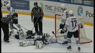 Nikita Serebryakov amazing stick save