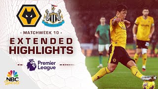 Wolves v. Newcastle United | PREMIER LEAGUE HIGHLIGHTS | 10/28/2023 | NBC Sports