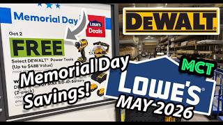 Memorial Day Savings at Lowe's