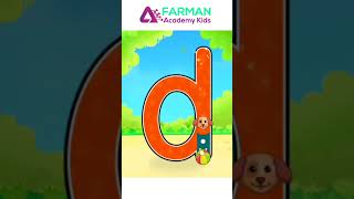 Alphabet Letter d | Quickly Learn Tracing | Phonics Everything About Letter d | Farman Academy Kids