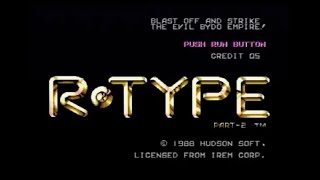 PCエンジン版　R-TYPE Ⅱ 【4コインクリア】