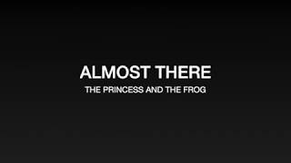 ALMOST THERE - THE PRINCESS AND THE FROG Piano