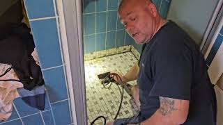 Test of Nilfisk Drain and pibe/gutter kit on Karcher K5 pressure washer