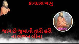 જાય છે જુવાની તારી હરી ના ભજન બીના - પૂજ્ય કાનદાસ બાપુ