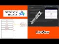 How to Create a ListView in Android Studio | Java | XML | Mobile Computing | Code Lounge