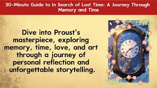 30-Minute Guide to In Search of Lost Time: A Journey Through Memory and Time |Advanced English Story