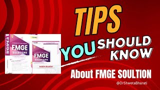 FMGE SOLUTIONS BOOK USEFUL OR NOT?? | SHOULD WE USE IT DURING PREPARATION? | DR.SHWETA BHARATI