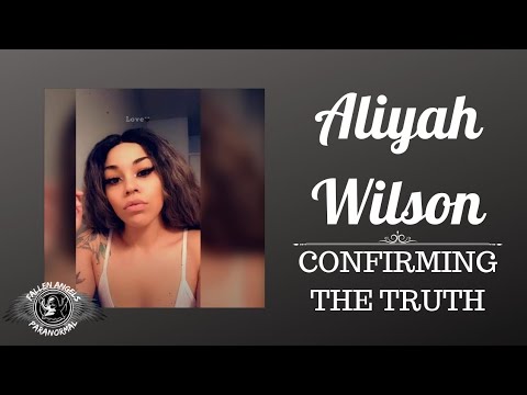 The Aliyah Wilson Case: Confirming The Truth - YouTube