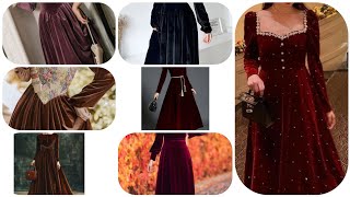 Elegant Partywear Velvet Dress Designs2025 | Velvet suit Designs | Velvet dressdesigns