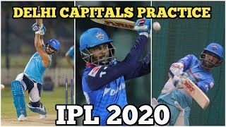 Delhi capitals practice session | Rishabh Pant, Prithiv Shaw, Shikhar Dhawan | IPL 2020 in Dubai