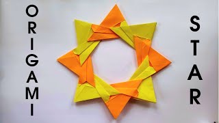 Origami MODULAR STAR | How to make a paper Christmas star