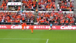 2011.10.2 名古屋戦 後半 大前ゴール