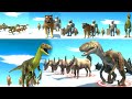 #ARBS - Animal Revolt Battle Simulator Epic War - Dinosaur vs Gorilla vs Leopard