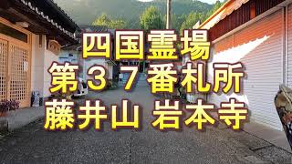 37番札所 岩本寺 札打ち