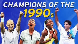 US Open champions of the 1990s