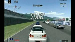 【GT4】チューニングしたR34でレースをプレイしてみた